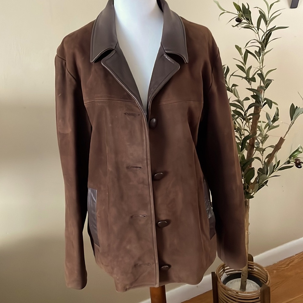 Sundance size large women’s suede barn coat